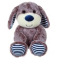 Peluche Chien Marron Les Marinières - 24 cm Gipsy